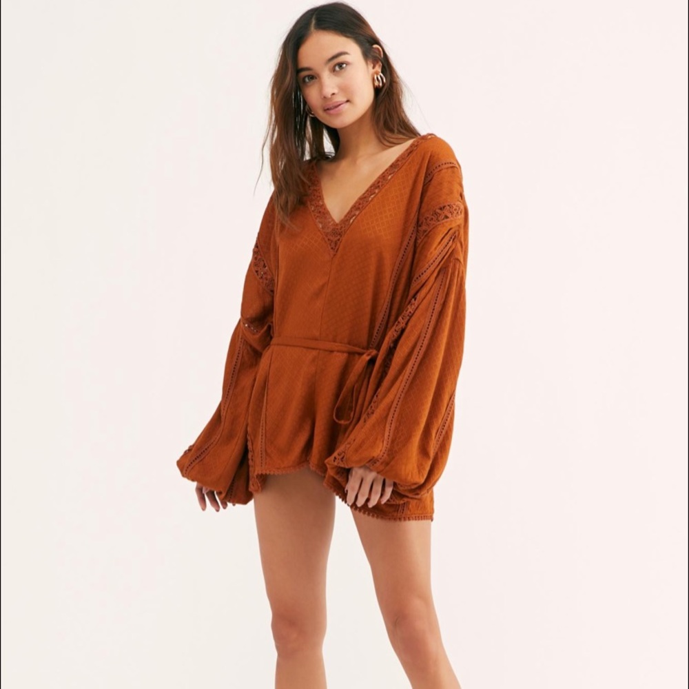 Free People Intimately I Mean it Rober Romper